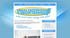Desktop Screenshot of electricalsolarservices.com.au
